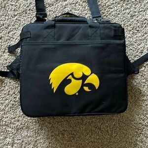 Iowa‎ Hawkeyes Tailgate Bleacher Chair Seat Cushion Black